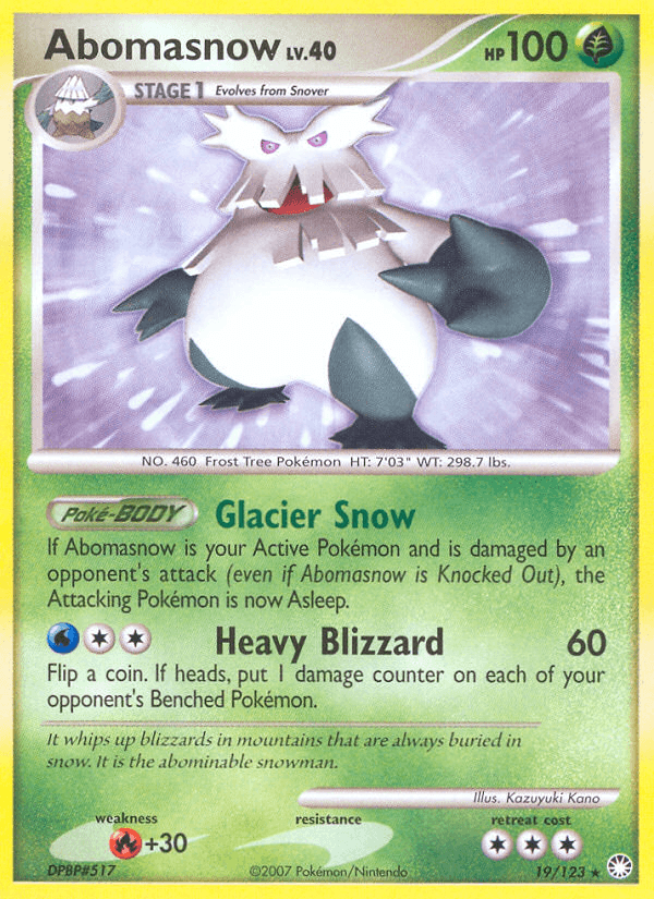 Abomasnow: Mysterious Treasures