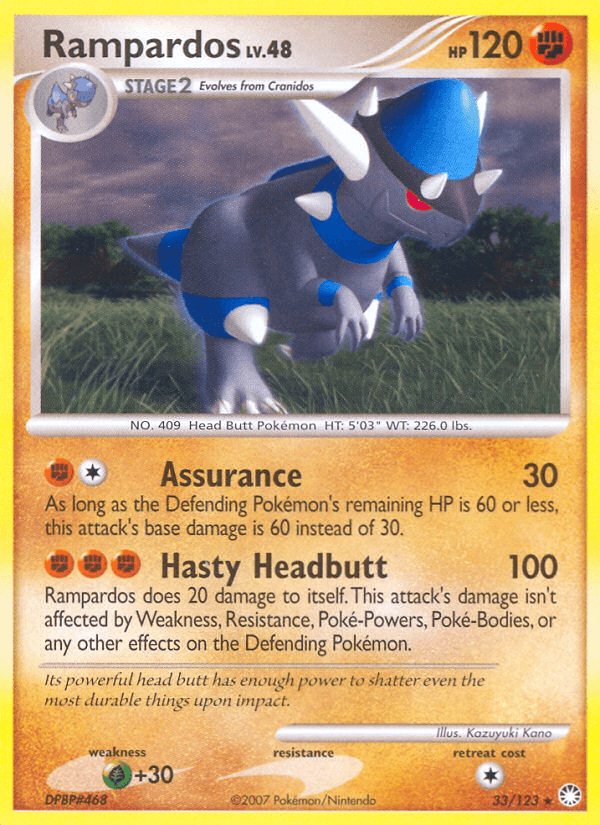 Rampardos: Mysterious Treasures