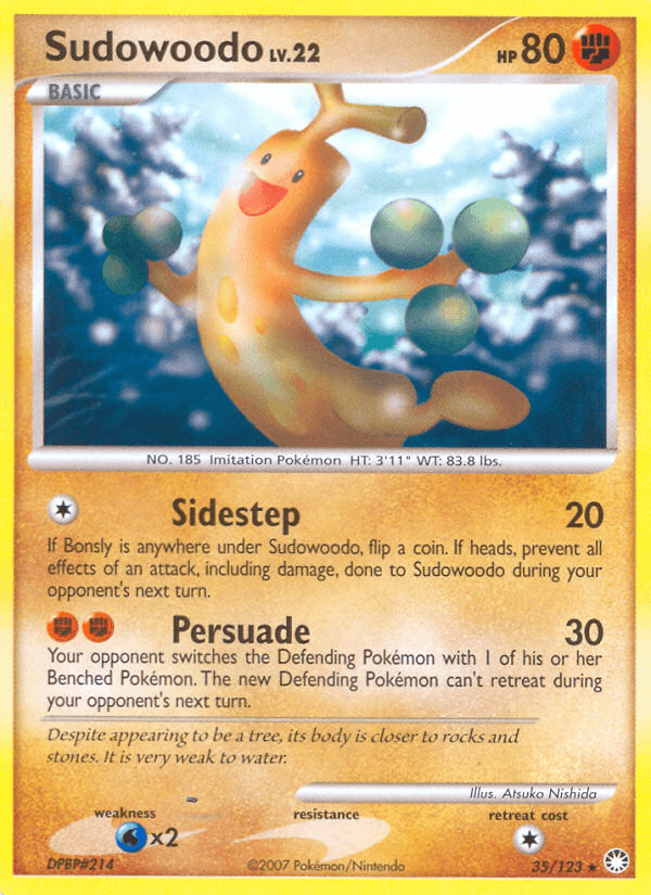 Sudowoodo: Mysterious Treasures