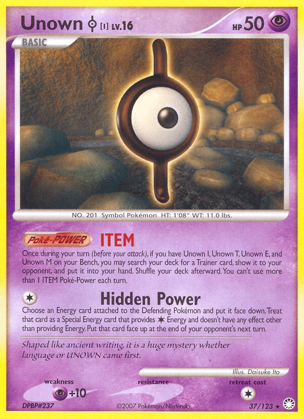 Unown [I]: Mysterious Treasures