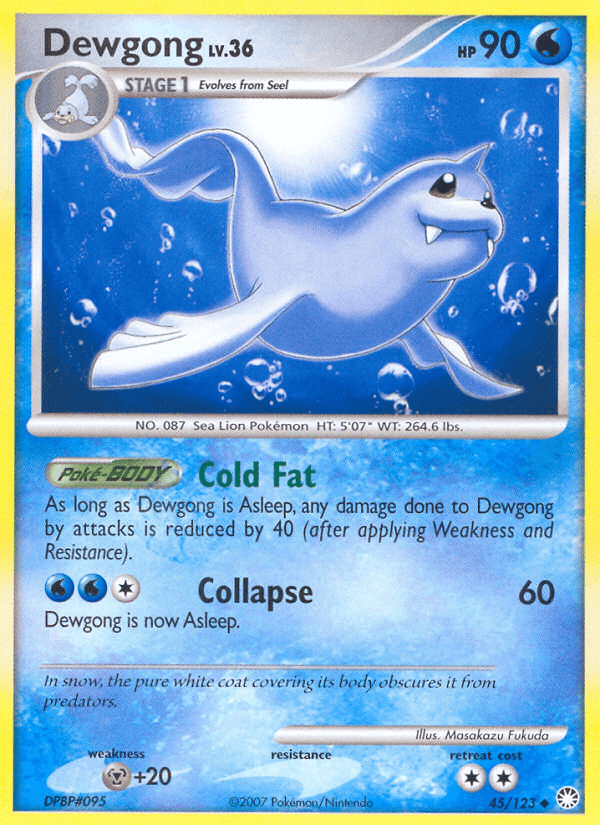 Dewgong: Mysterious Treasures