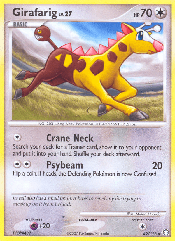 Girafarig: Mysterious Treasures