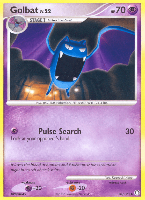 Golbat: Mysterious Treasures