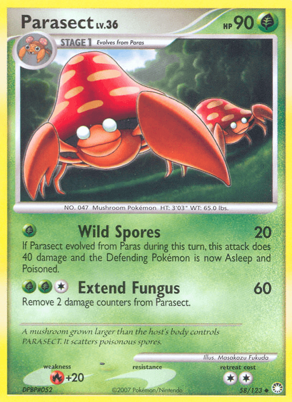 Parasect: Mysterious Treasures