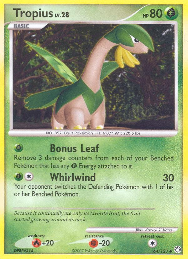 Tropius: Mysterious Treasures