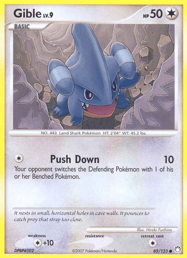 Gible: Mysterious Treasures