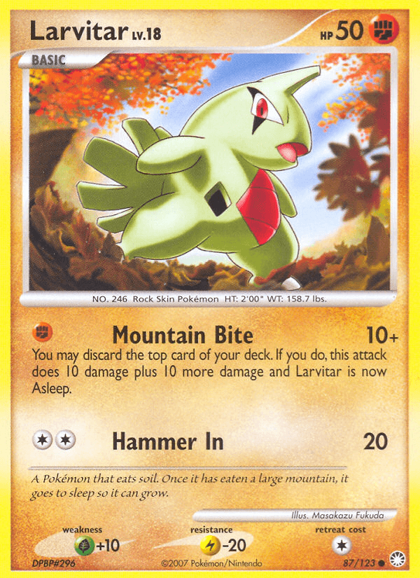 Larvitar: Mysterious Treasures