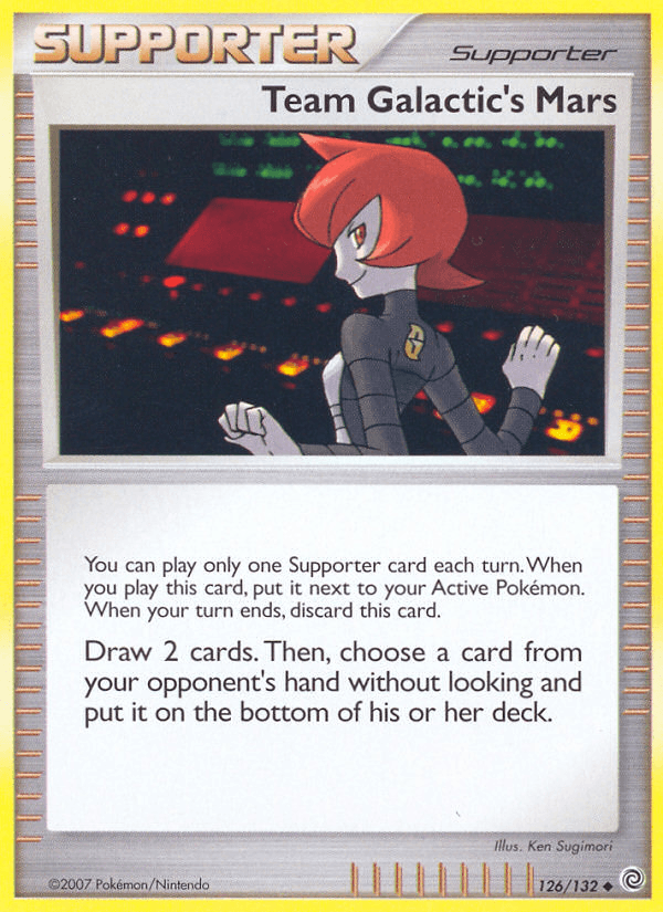 Team Galactic's Mars: Secret Wonders