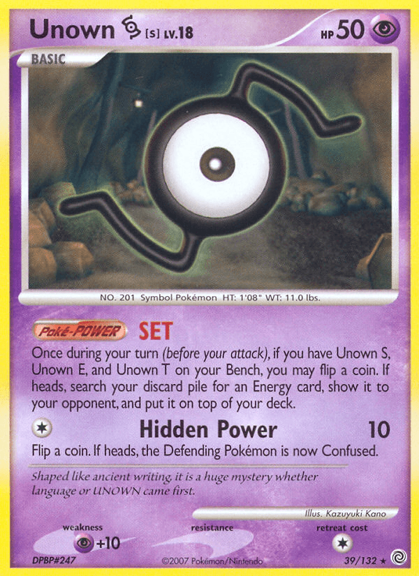Unown [S]: Secret Wonders