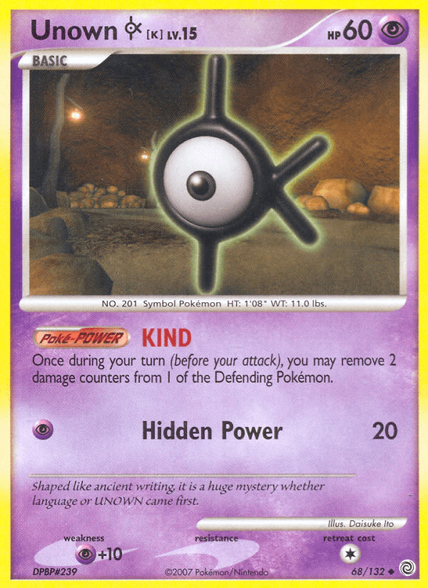 Unown [K]: Secret Wonders