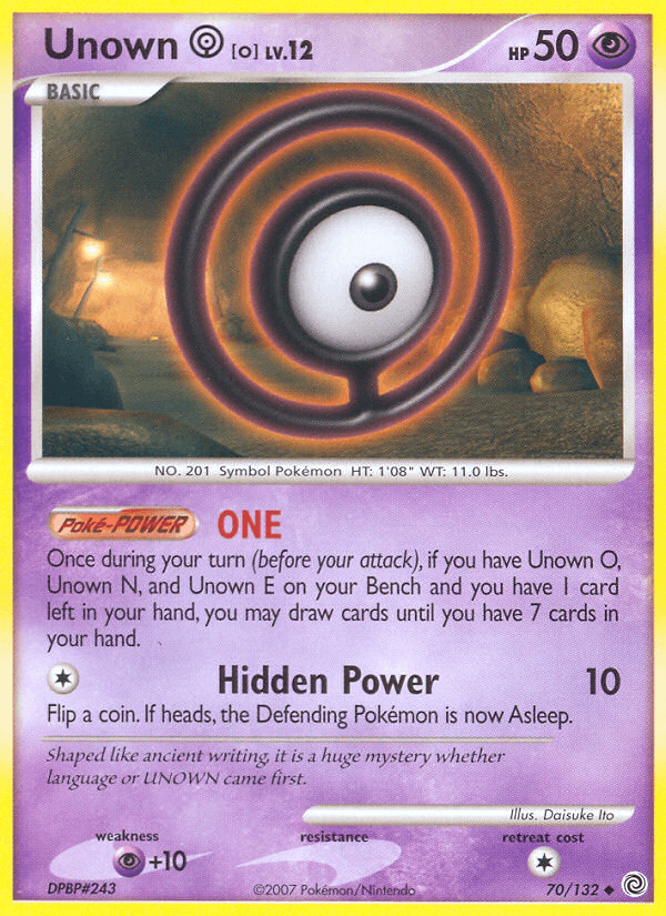 Unown [O]: Secret Wonders