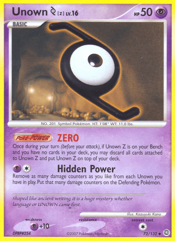 Unown [Z]: Secret Wonders