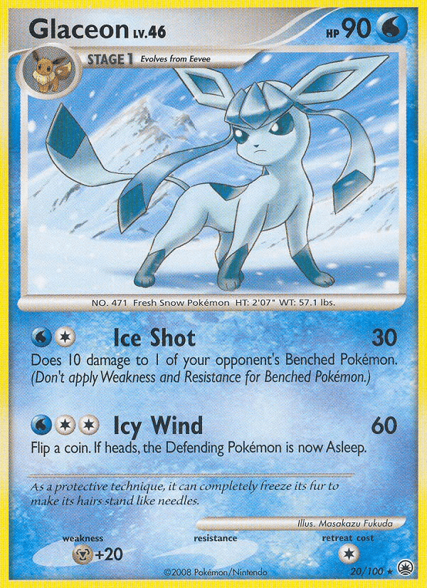 Glaceon: Majestic Dawn