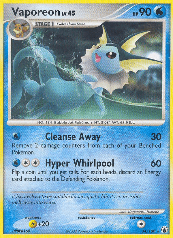Vaporeon: Majestic Dawn