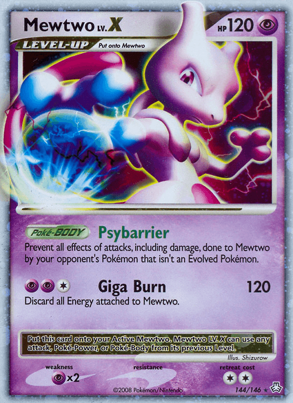 Mewtwo LV.X: Legends Awakened