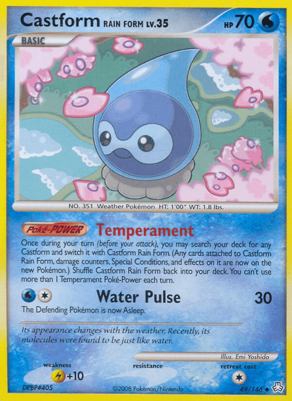 Castform Rain Form: Legends Awakened