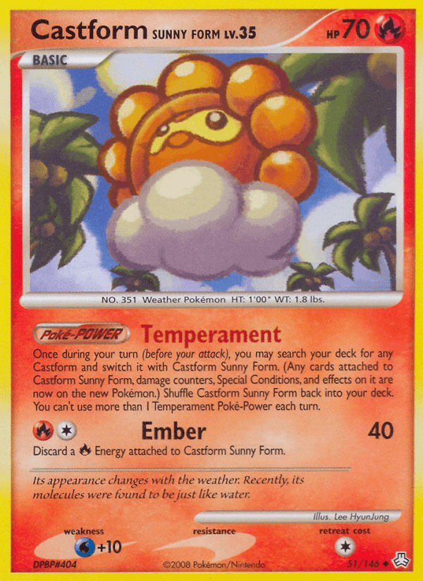 Castform Sunny Form: Legends Awakened