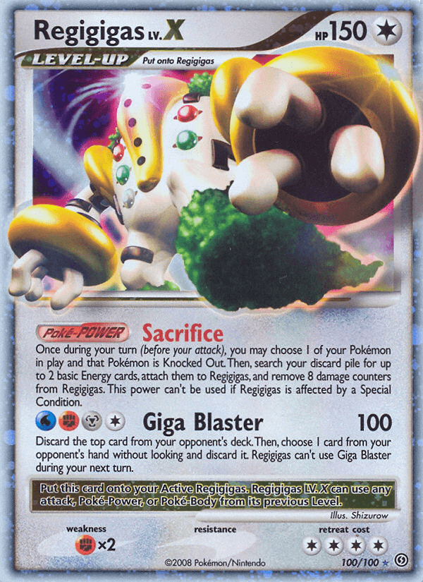 Regigigas LV.X: Stormfront