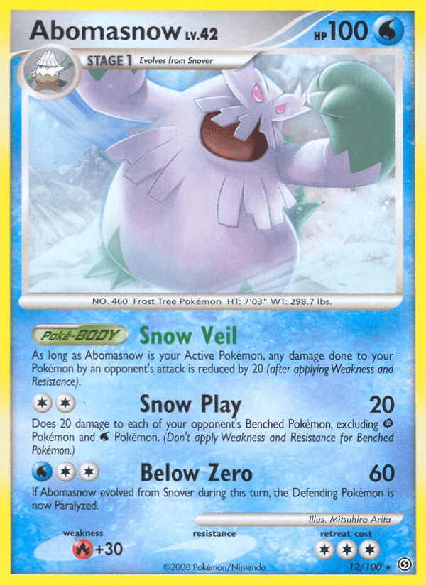 Abomasnow: Stormfront