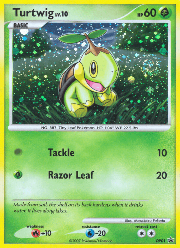 Turtwig: DP Black Star Promos