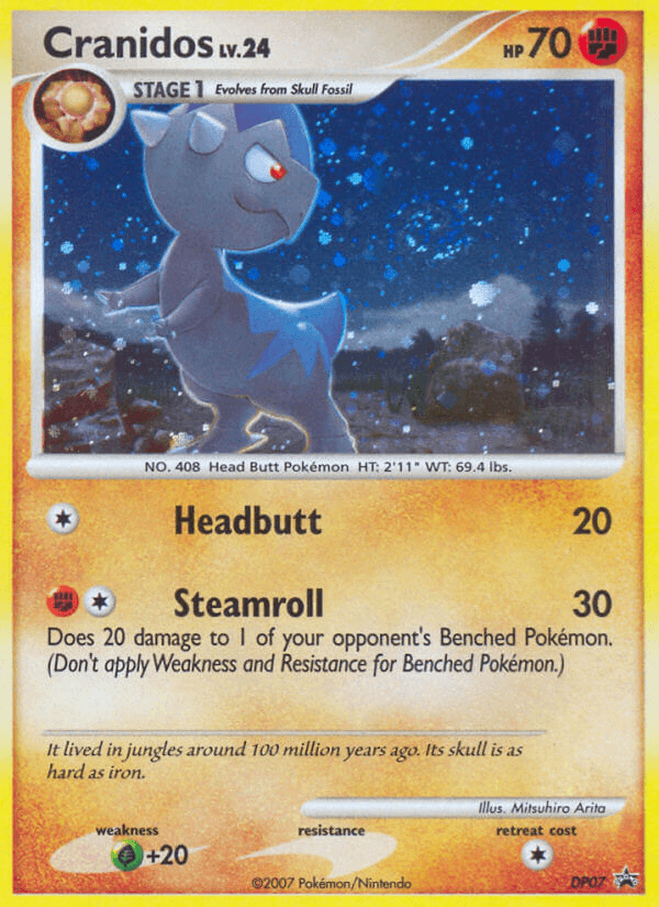Cranidos: DP Black Star Promos