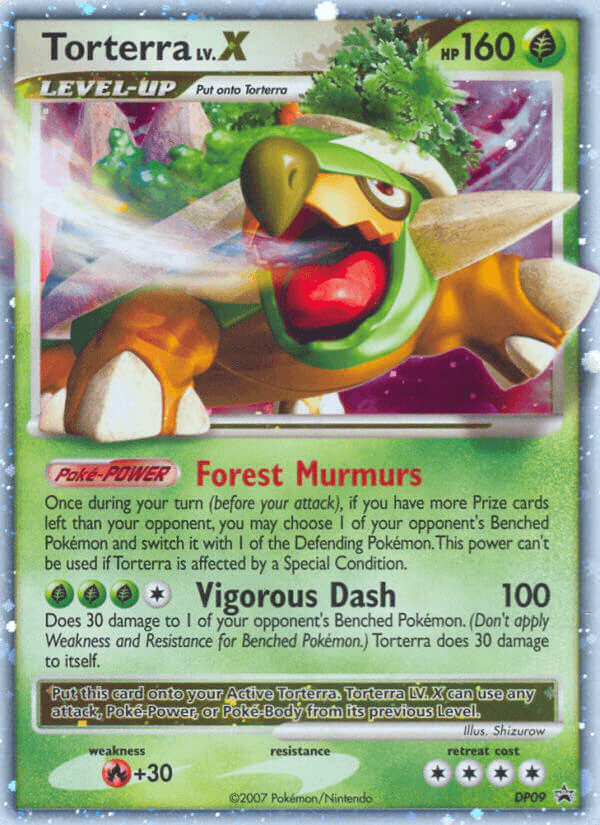 Torterra LV.X: DP Black Star Promos