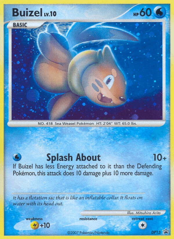 Buizel: DP Black Star Promos