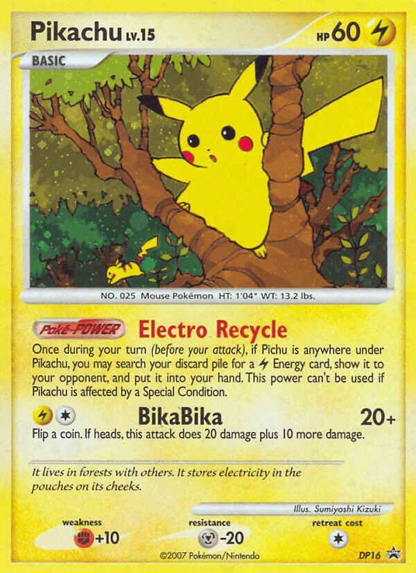 Pikachu: DP Black Star Promos
