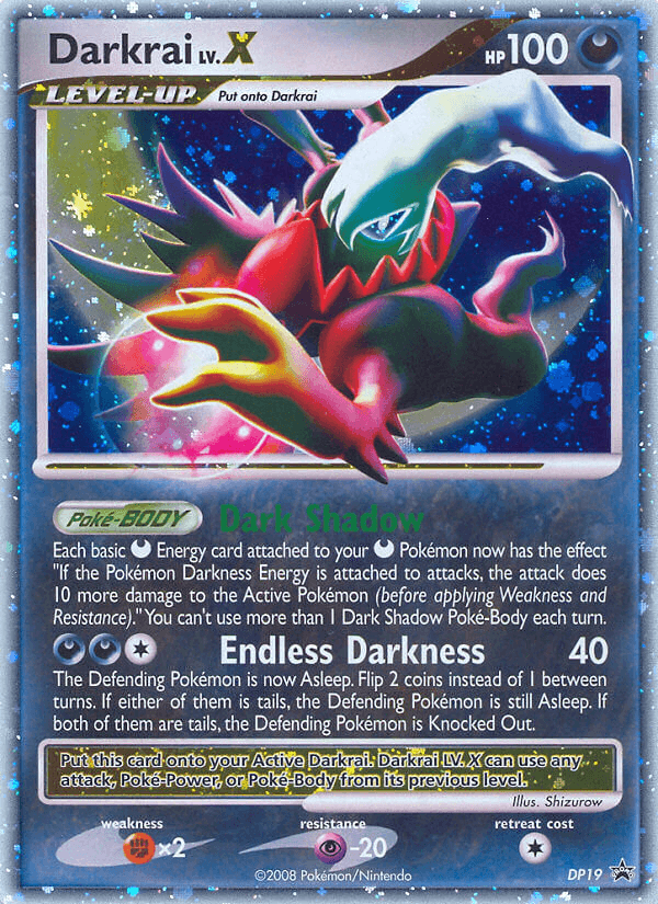 Darkrai LV.X: DP Black Star Promos