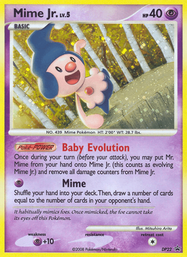 Mime Jr.: DP Black Star Promos