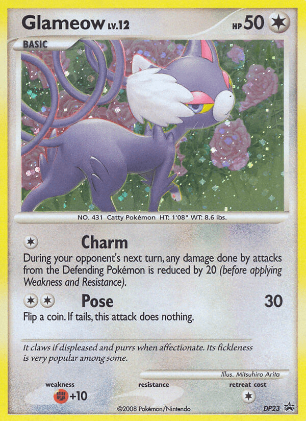 Glameow: DP Black Star Promos
