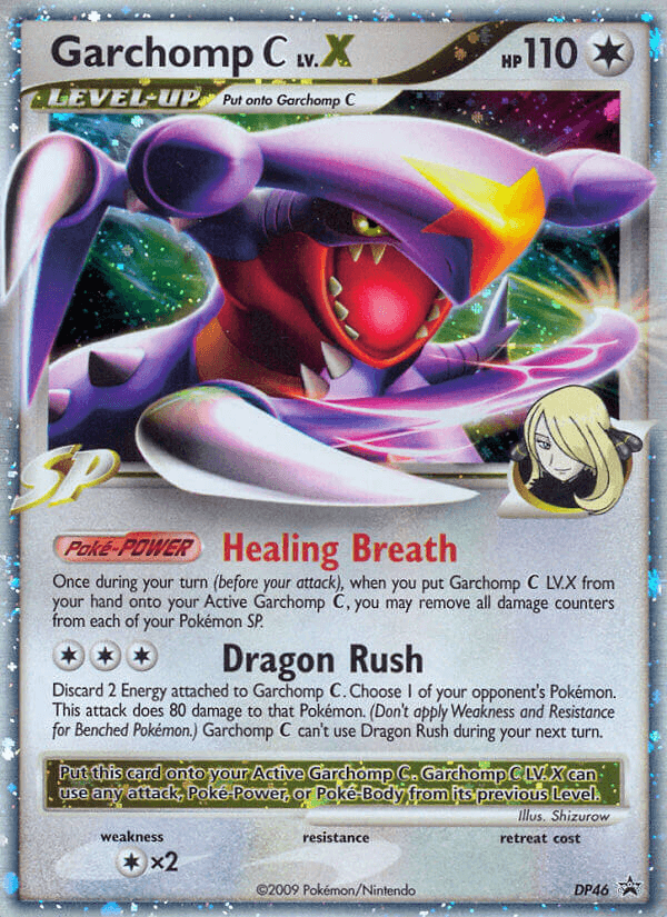 Garchomp C LV.X: DP Black Star Promos