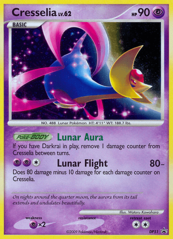 Cresselia: DP Black Star Promos