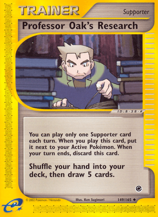 Professor Oak's Research: Expedition Base Set