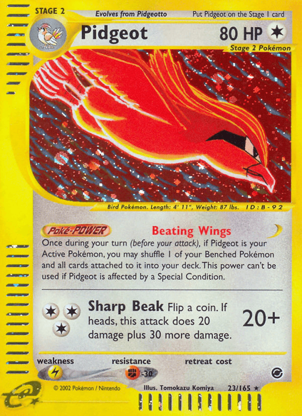 Pidgeot: Expedition Base Set