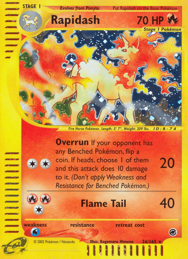 Rapidash: Expedition Base Set