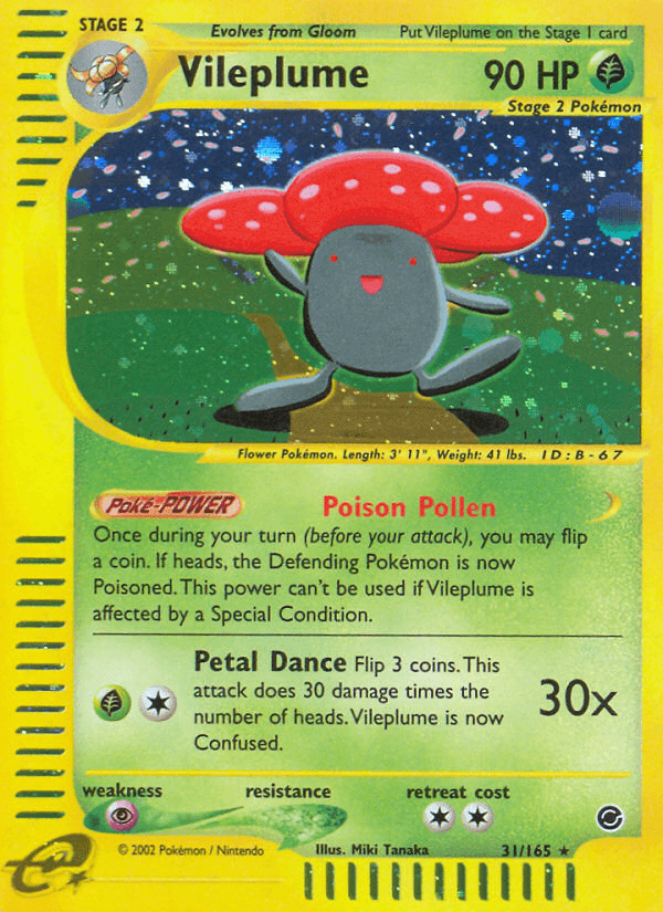 Vileplume: Expedition Base Set