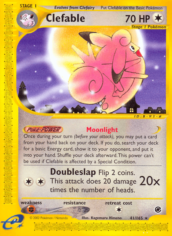 Clefable: Expedition Base Set