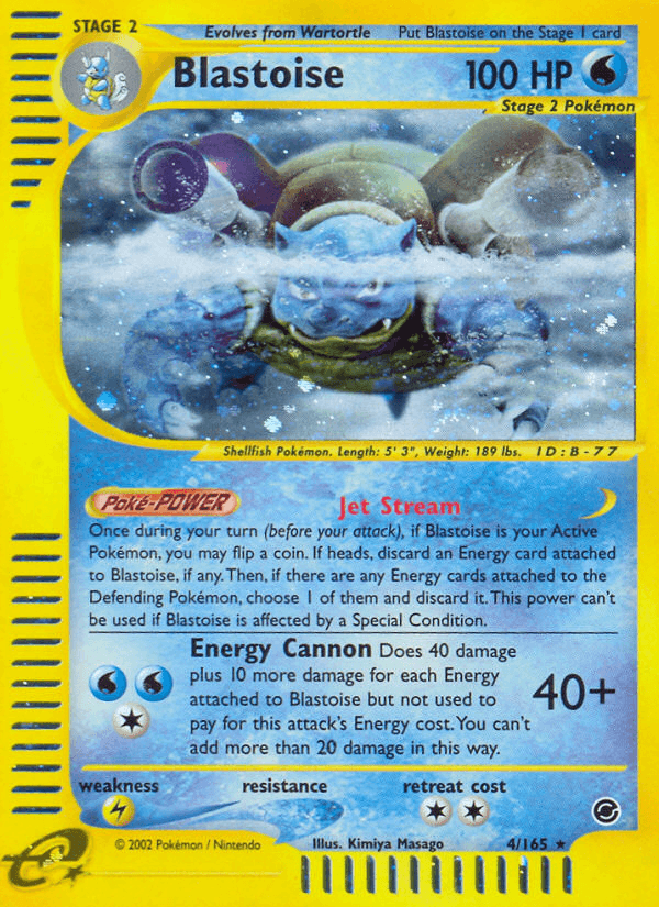 Blastoise: Expedition Base Set