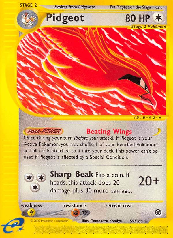 Pidgeot: Expedition Base Set