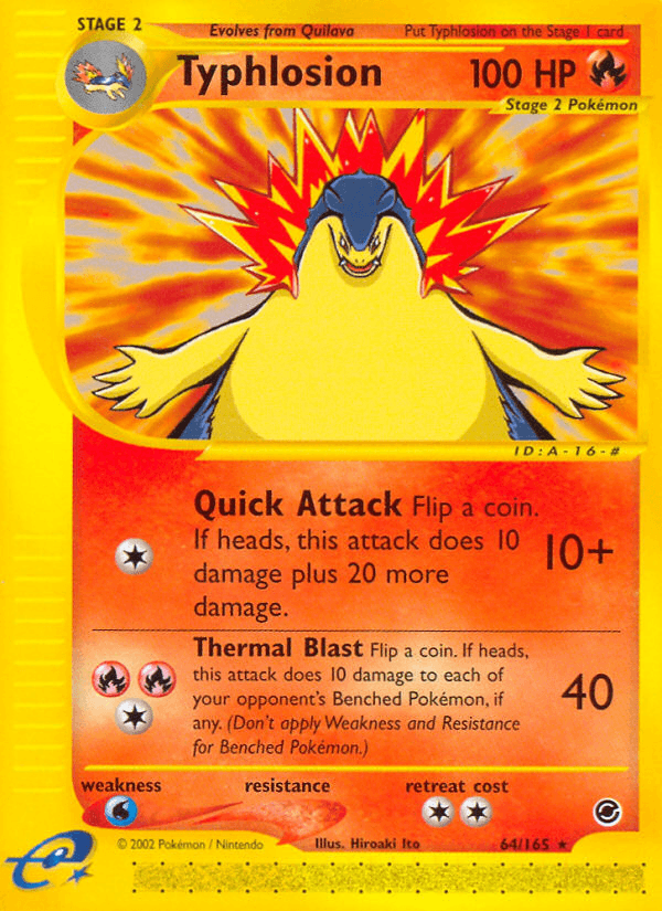 Typhlosion: Expedition Base Set