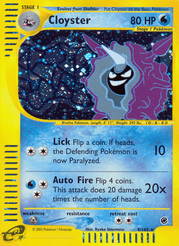 Cloyster: Expedition Base Set