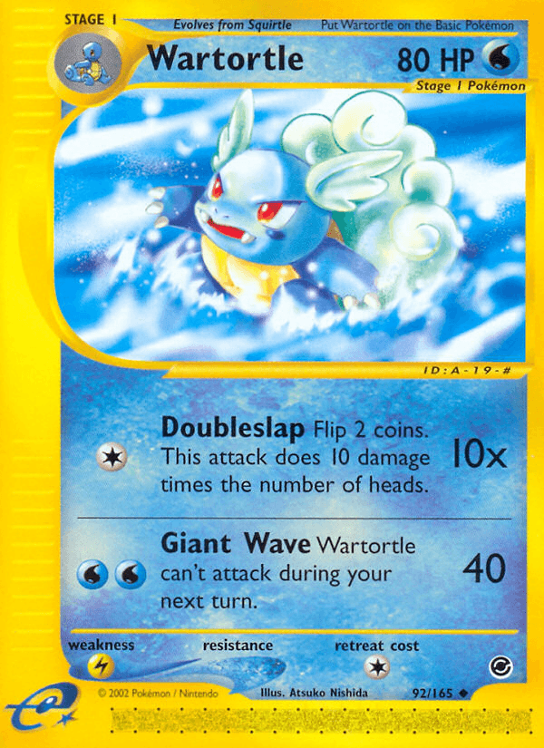 Wartortle: Expedition Base Set