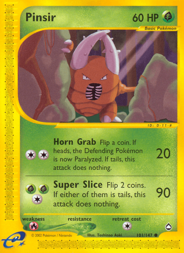 Pinsir: Aquapolis