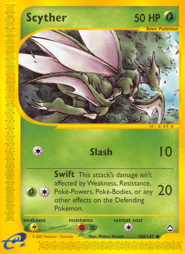 Scyther: Aquapolis