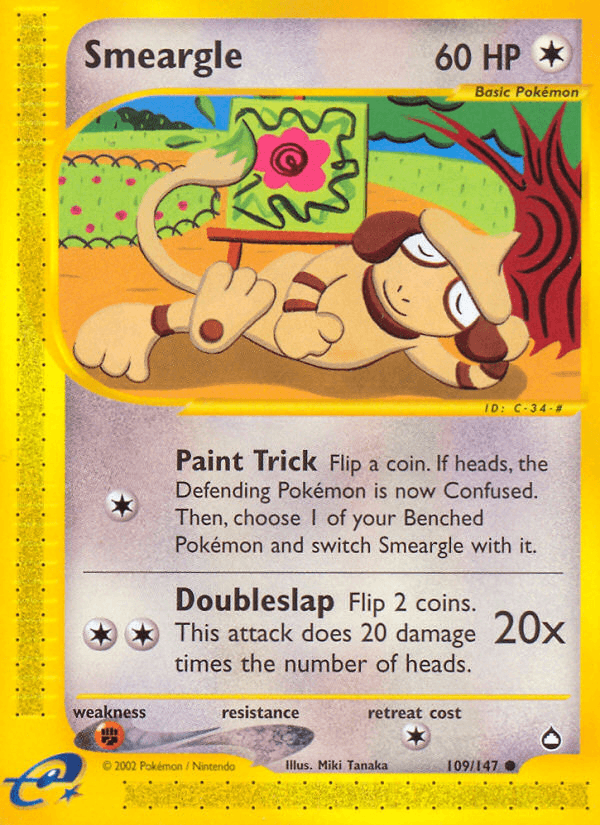 Smeargle: Aquapolis