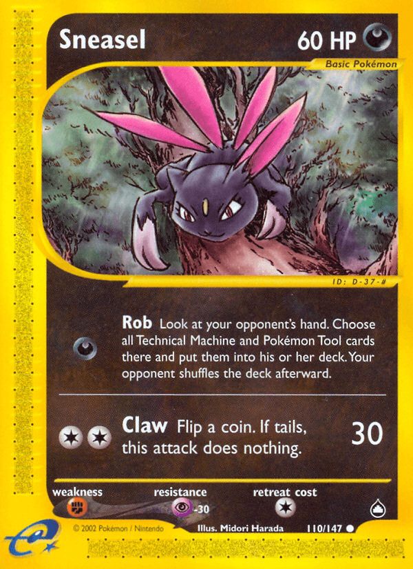 Sneasel: Aquapolis