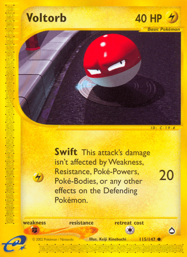 Voltorb: Aquapolis