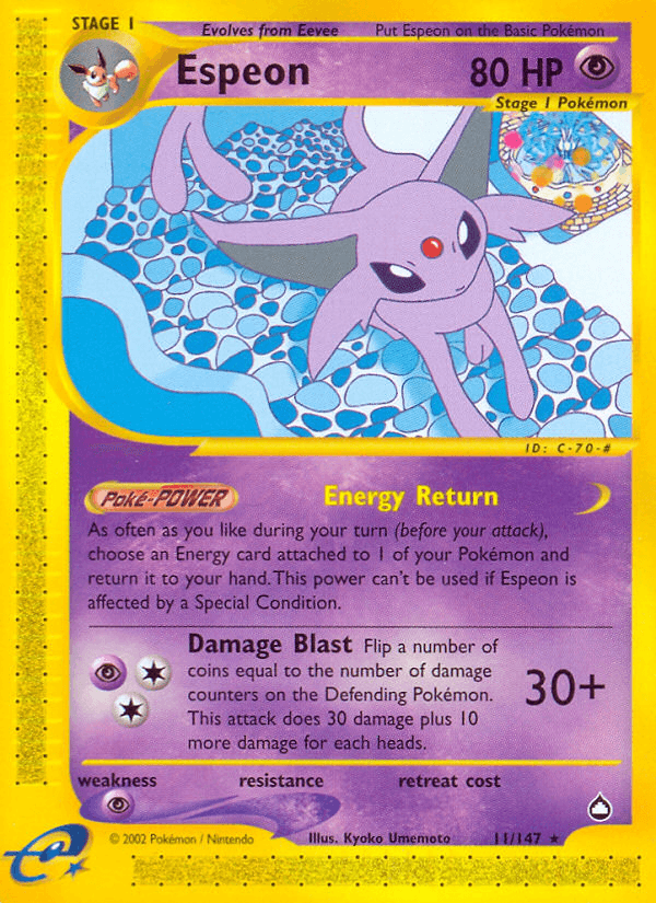 Espeon: Aquapolis