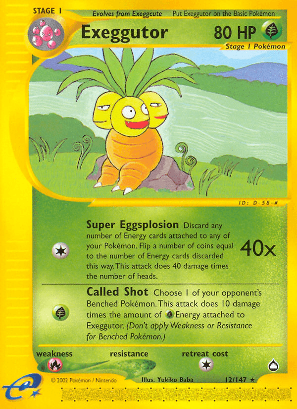 Exeggutor: Aquapolis